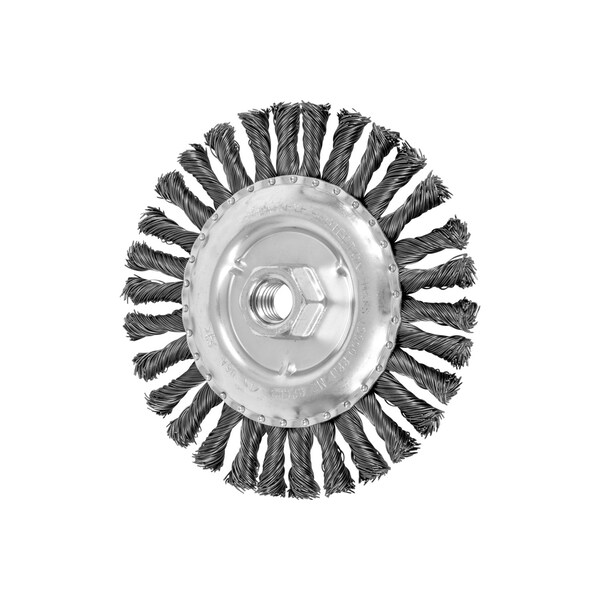 Pferd 6" COMBITWIST® Full Cable Knot Wheel .023 CS Wire, 5/811